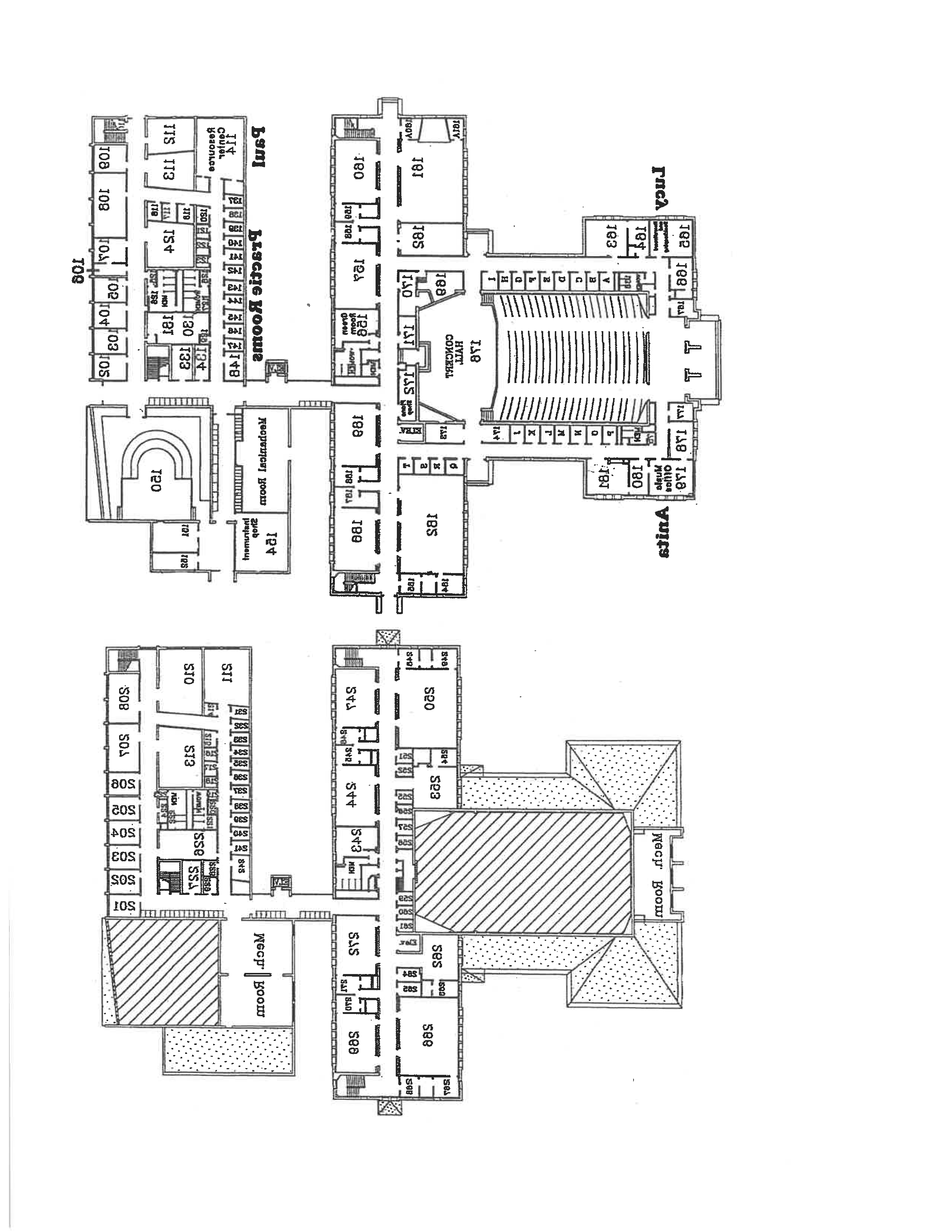 音乐学院系楼地图